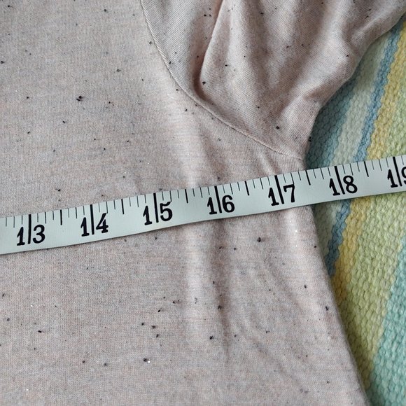 🛍️ BUNDLE ONLY | Apt 9 blush metallic sparkle top Small - Picture 9 of 14